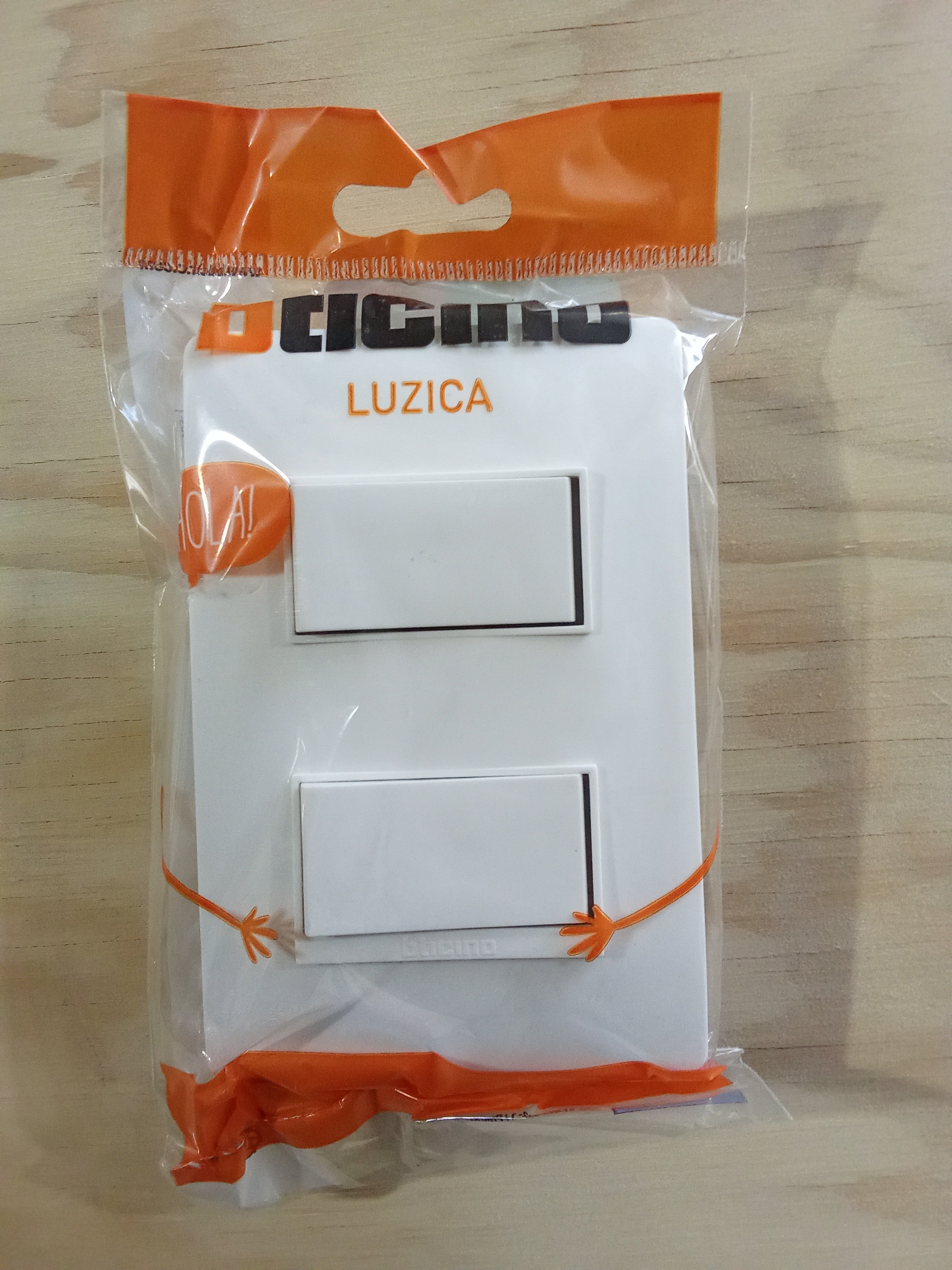 Interruptor Unidireccional Doble - 10A 127/250V