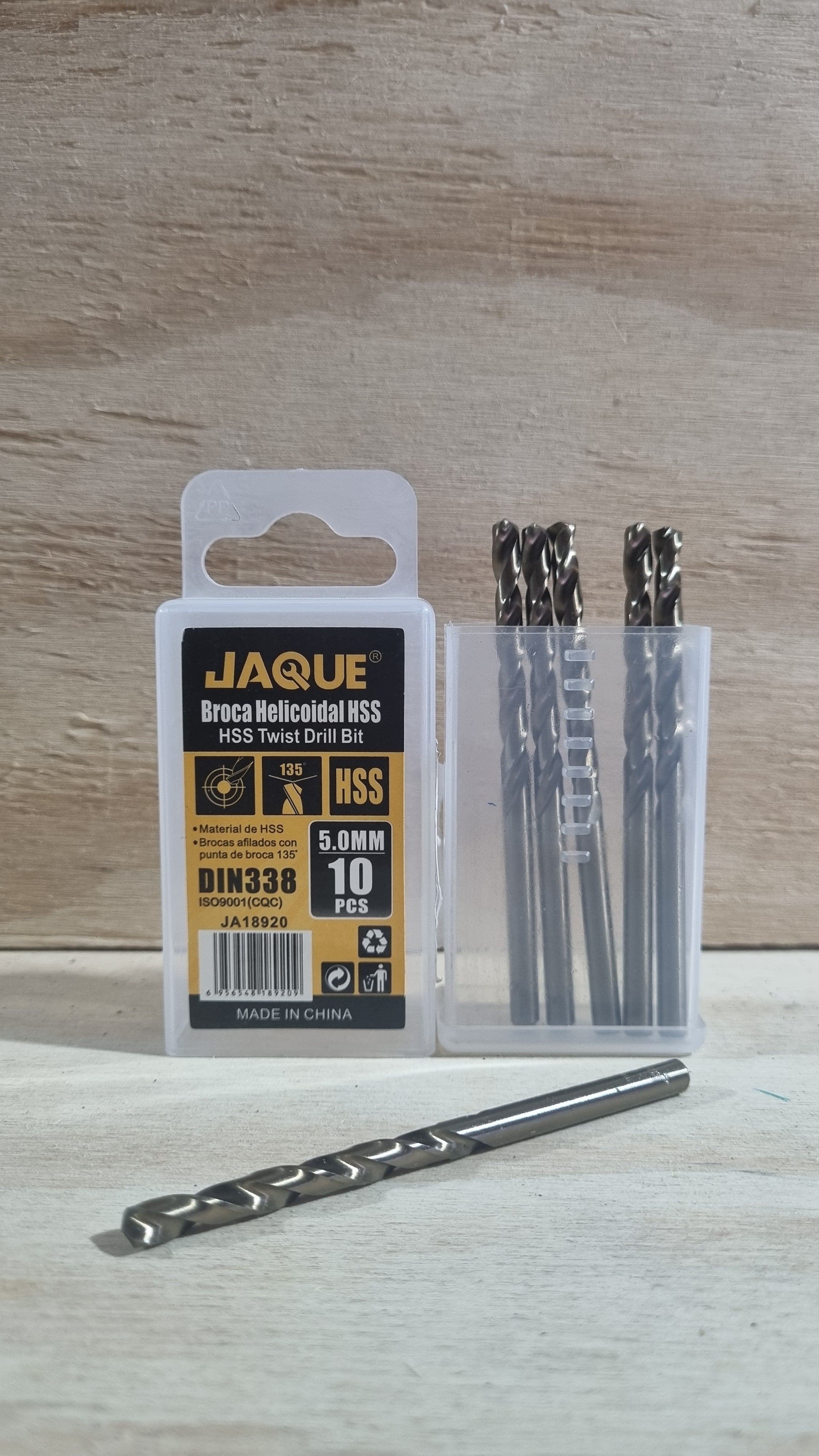 Broca metal 5.0mm 1 unidad