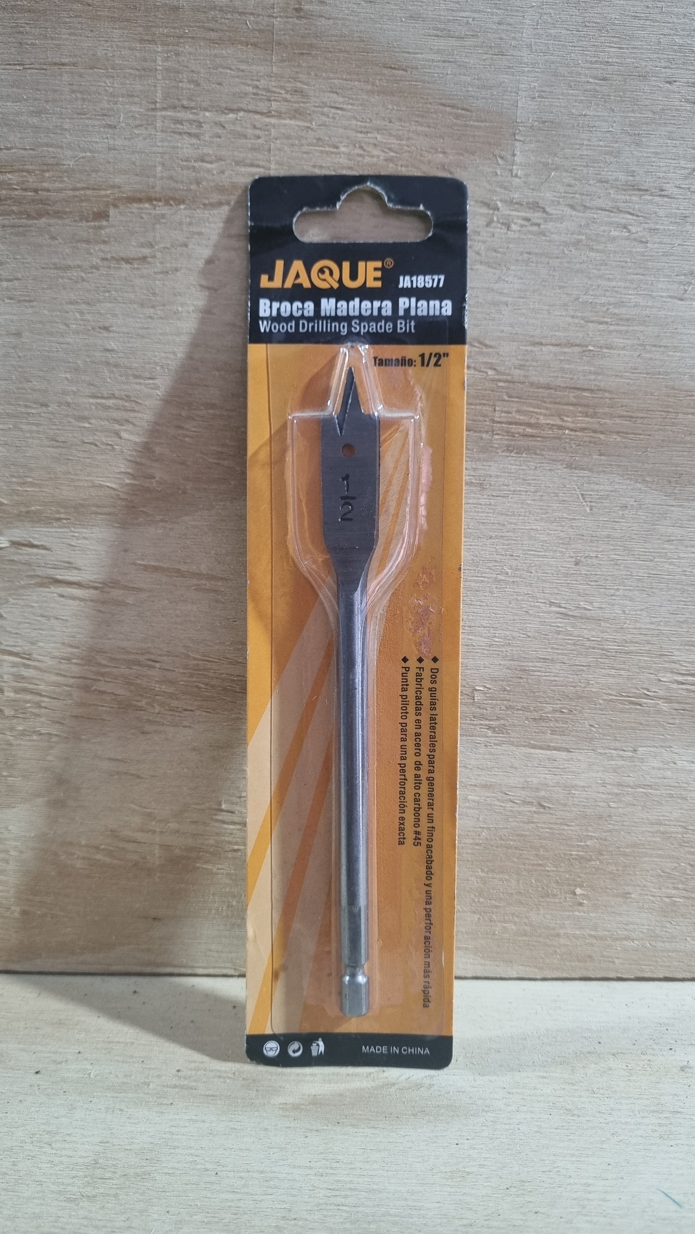 Broca madera plana 1/2"