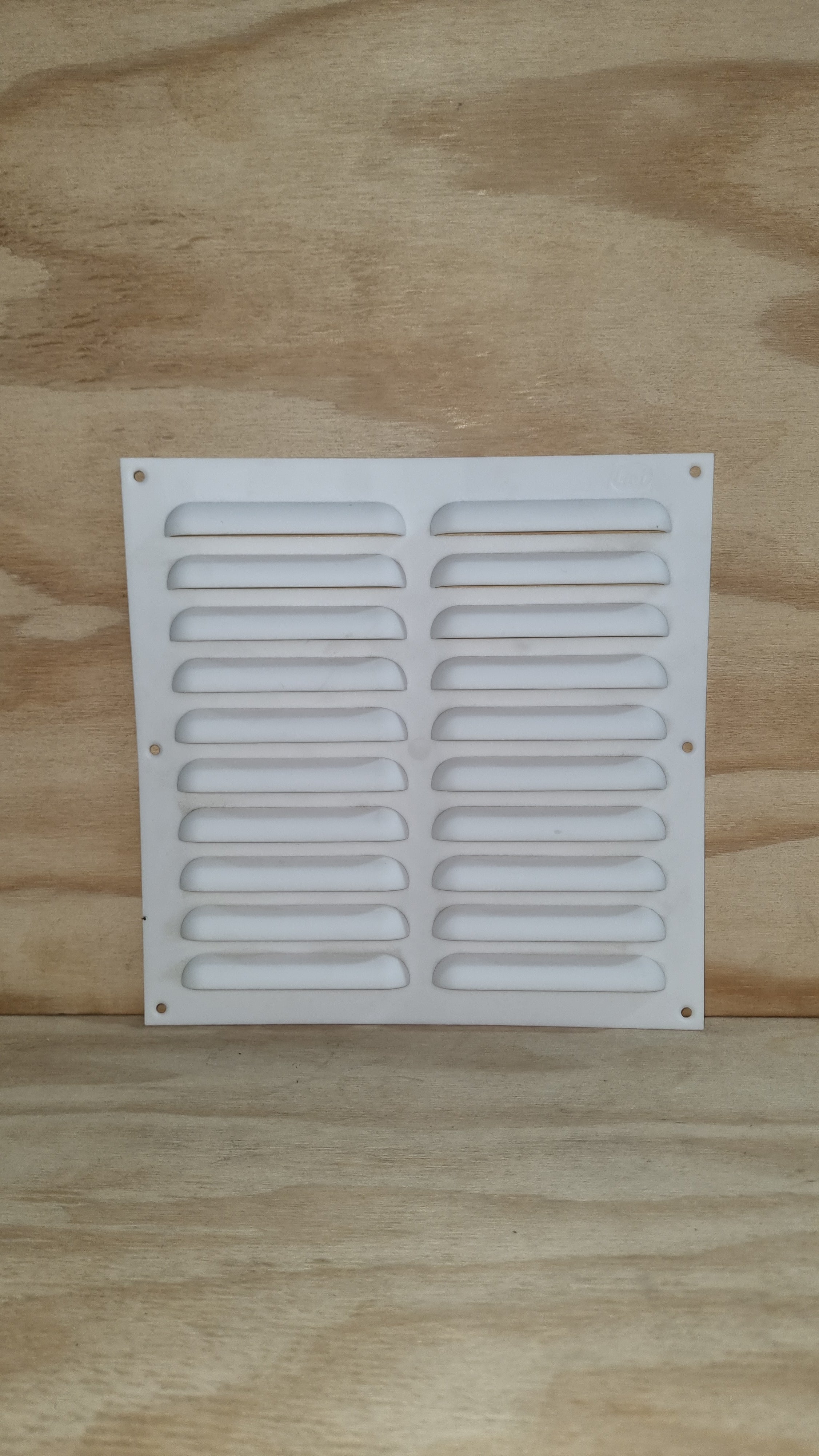 Ventilación PVC Blanco 25 x 25