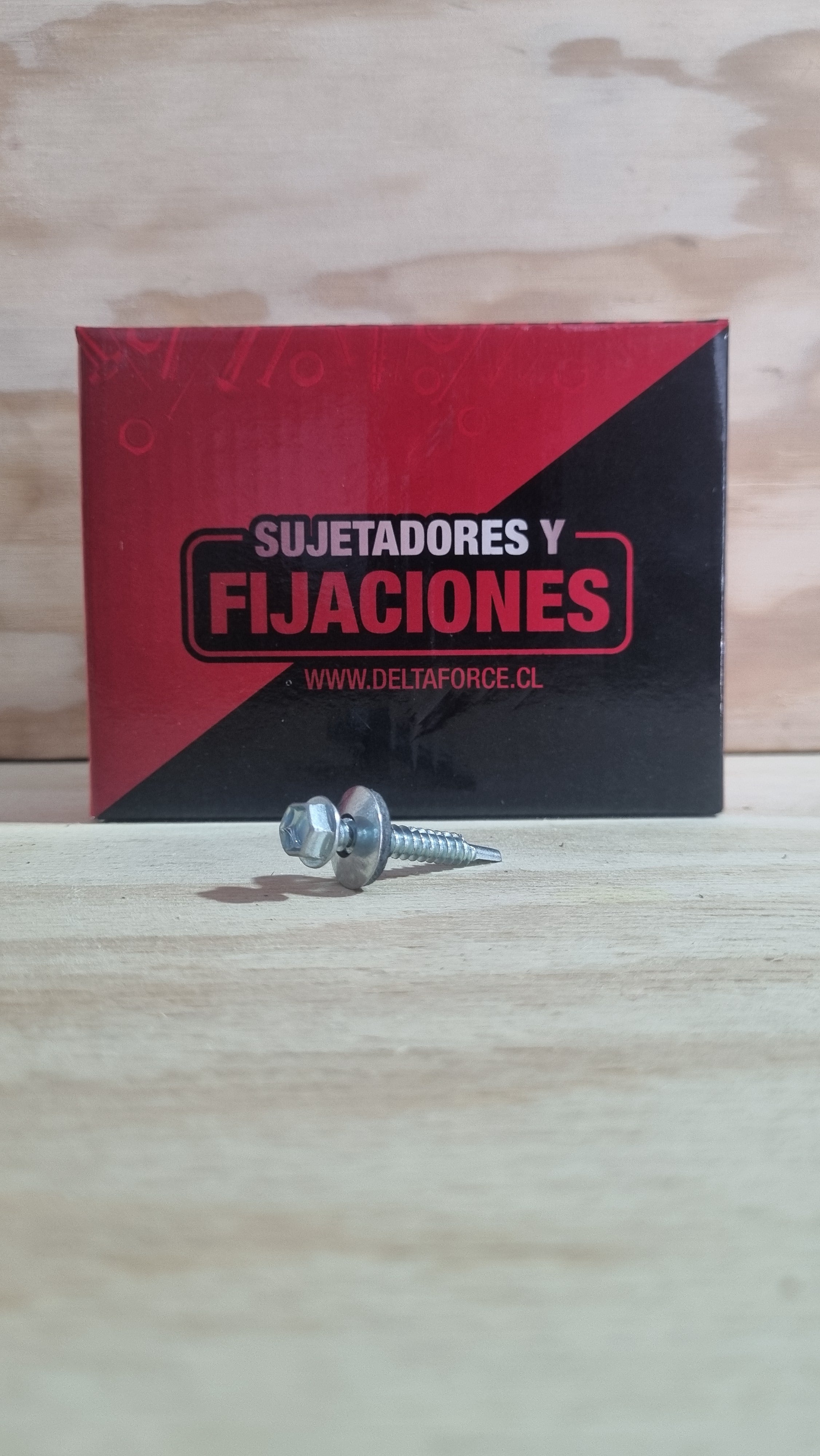 Tornillos hexagonales punta broca 12 x 1½ - 100 piezas