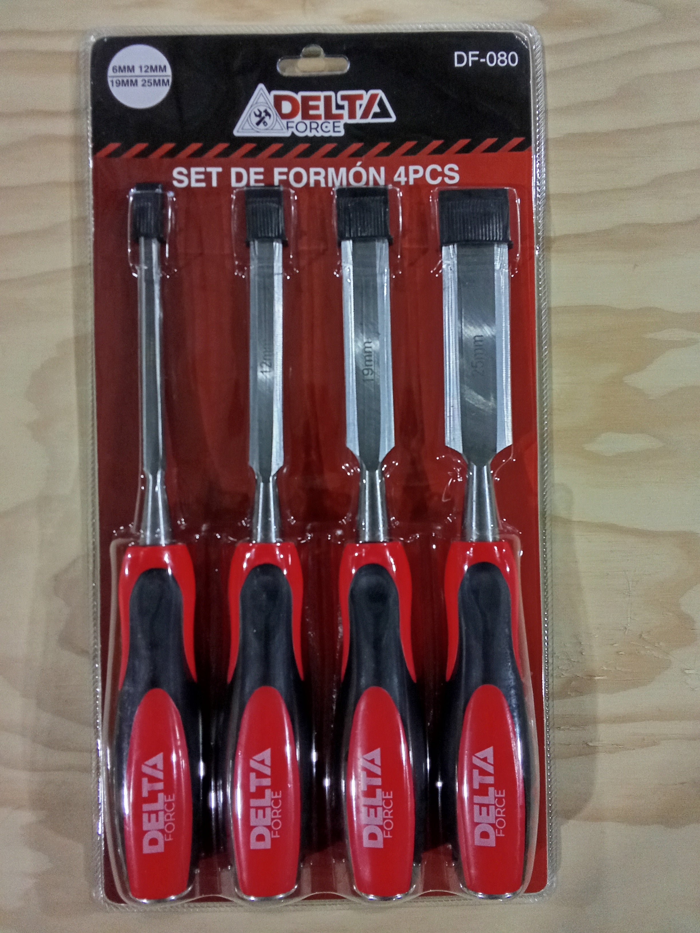 Set De Formon 4pcs (6mm,12mm,19mm,25mm) Delta Force