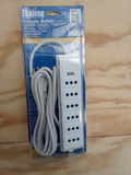 Alargador Múltiple (6) de  3 Metros - Ekoline 2000W